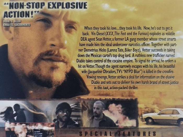 DVD - A Man Apart - Vin Diesel