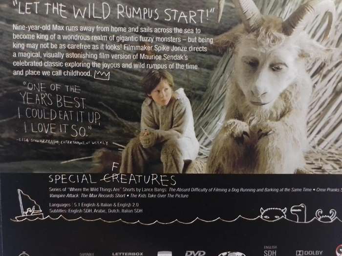 DVD - Where The Wild Things Are