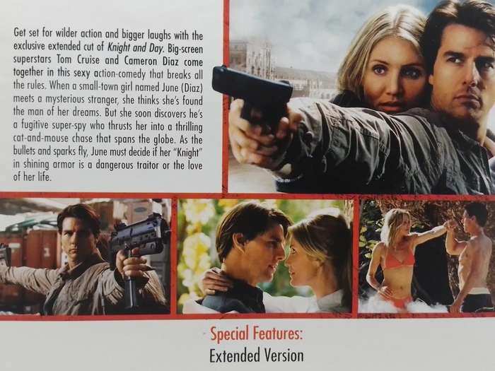 DVD - Knight and Day - Cruise Diaz