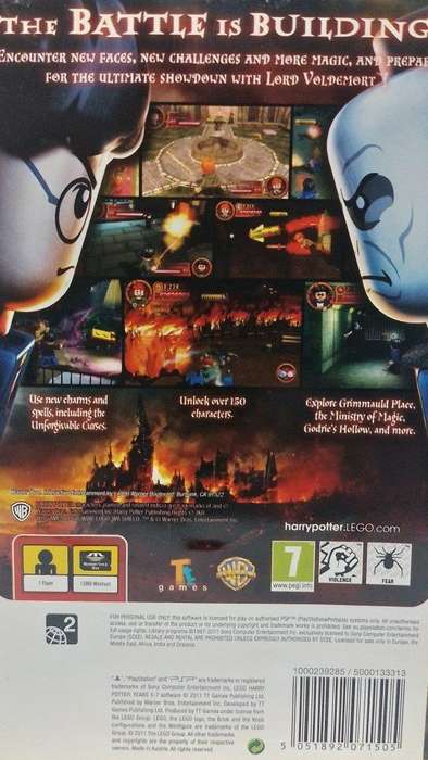PSP - Lego Harry Potter Years 5 - 7