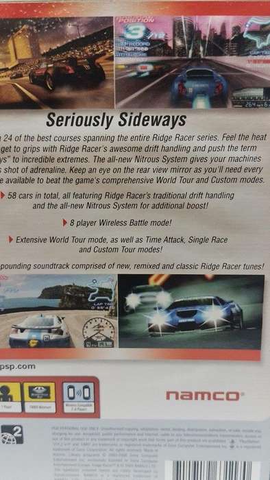 PSP - Ridge Racer - Platinum