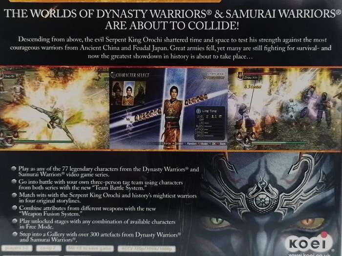 Xbox 360 - Warriors Orochi
