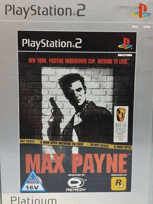 PS2 - Max Payne - Platinum