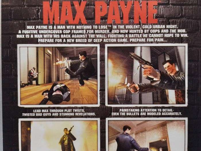 PS2 - Max Payne - Platinum