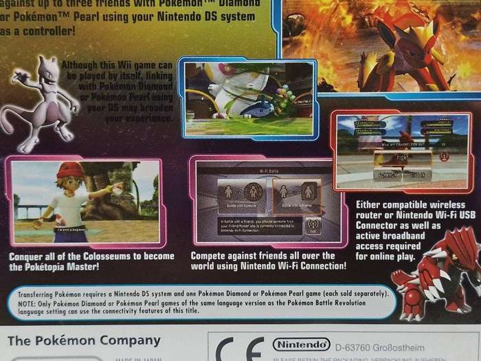 Wii - Pokemon Battle Revolution