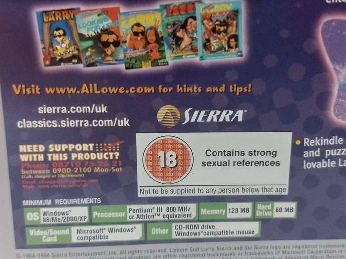 PC - Leisure Suit Larry Collection 5 Full Games