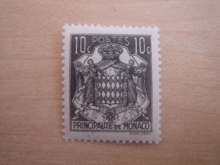 1941 Monaco - Coat of Arms 10c MNH