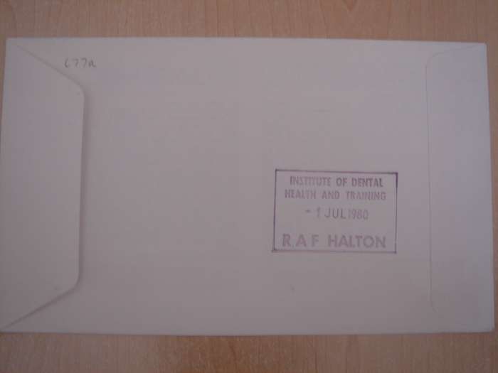 1980 RAF Dental Branch 50th Anniversary Cover