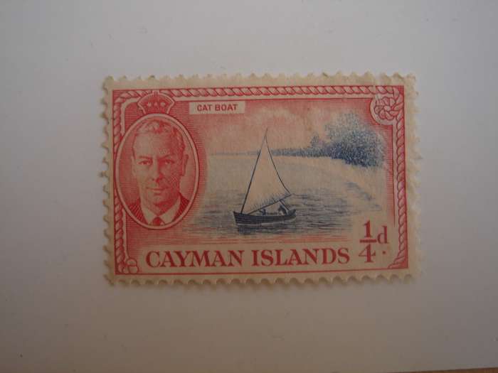 1950 Cayman Islands - SG135 - 1/4 d used, not stamped