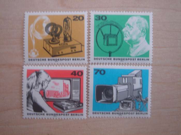 1973 West Berlin MiNr 455-458 MNH