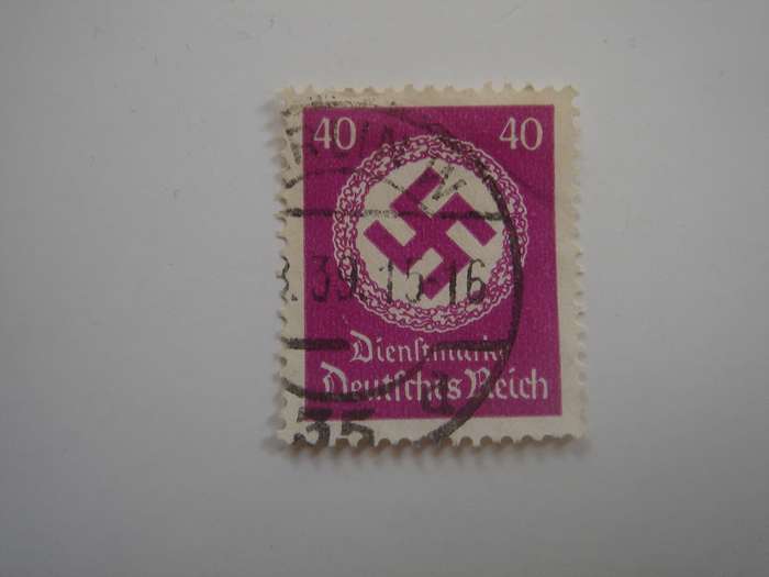 1934 Deutsches Reich Dienstmarken MiNr 142 used, stamped