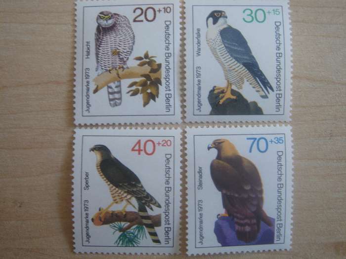 1973 West Berlin MiNr 442-445 MNH