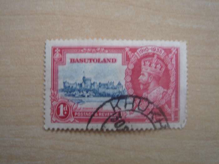 1935 Basutoland - Silver Jubilee - SG11 used, stamped