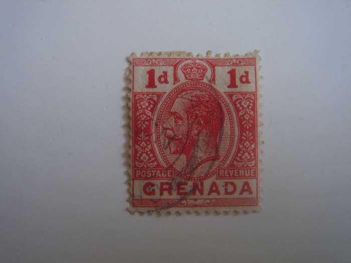 1913 Grenada - SG113 red used, stamped