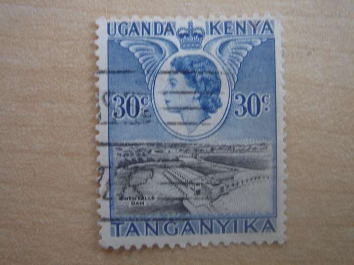 1954 Kenya, Uganda, Tanganyika SG171 used, stamped