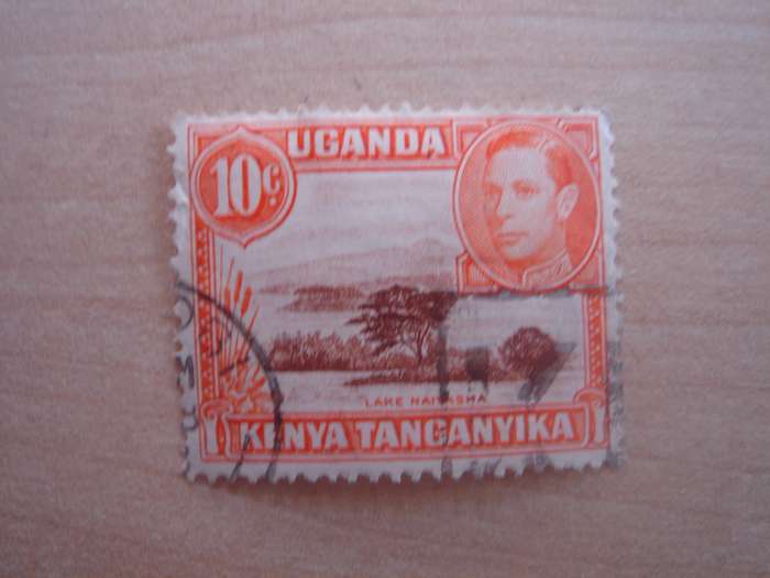 1938 Kenya, Uganda, Tanganyika SG134 used, stamped
