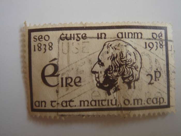 1938 Ireland - Father Mathew SG107 - used, stamped