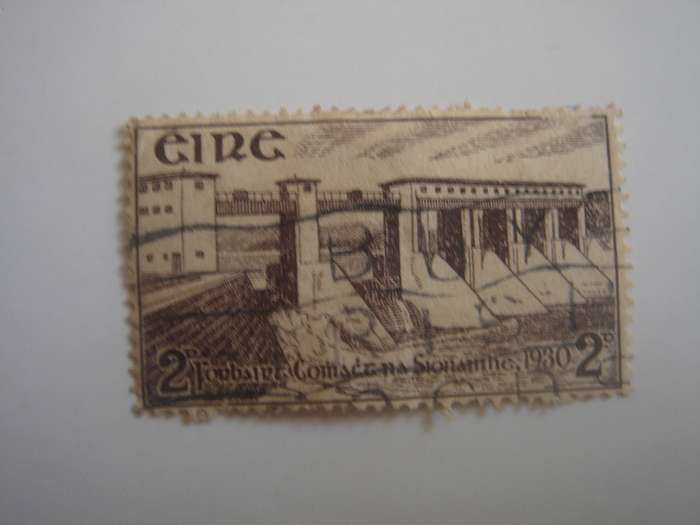 1930 Ireland - Shannon Hydro-Electric Scheme SG92 - used, stamped