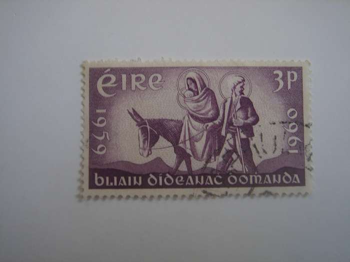 1960 Ireland - World Refugee Year SG180 - used, stamped