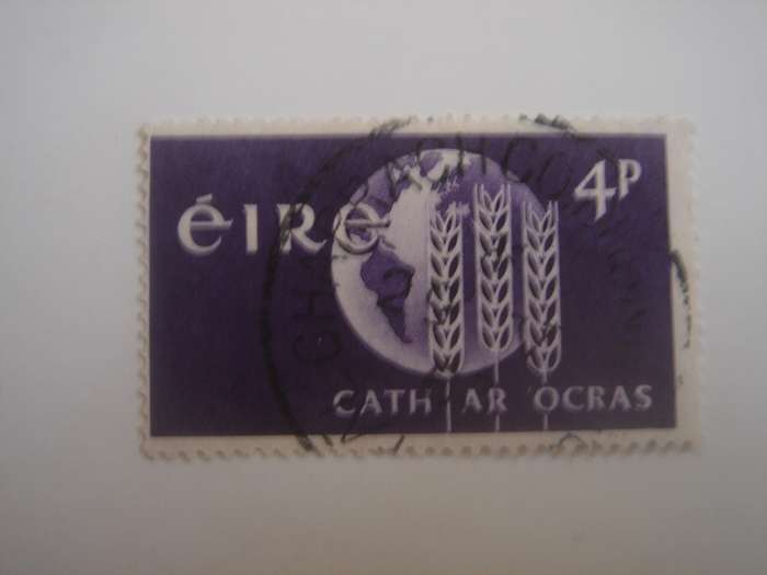 1963 Ireland - Freedom from Hunger SG193 - used, stamped