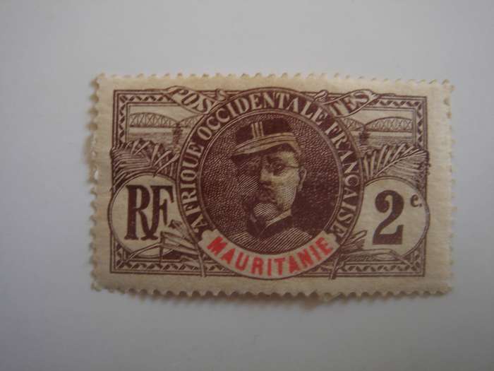 1906 Mauritania - 'Faidherbe' SG2 mint, hinged