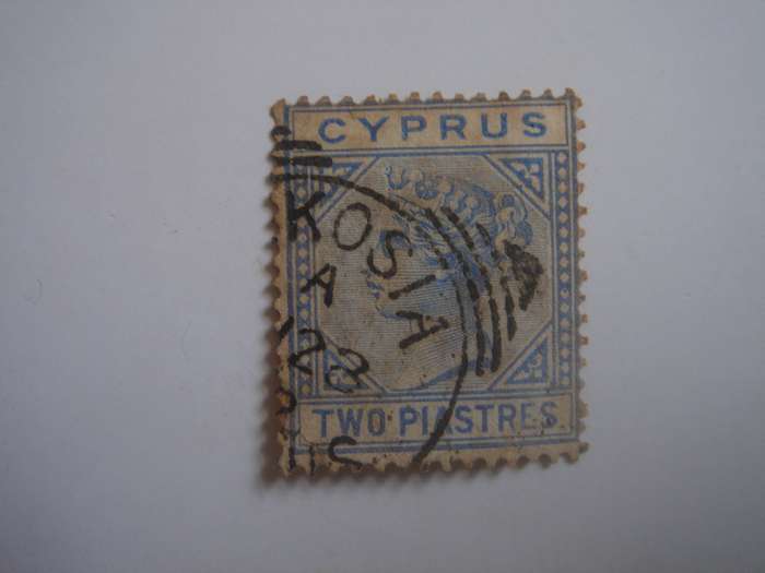 1881 Cyprus - Queen Victoria SG34 used, stamped