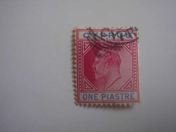 1912 Cyprus - King George V SG77 used, stamped