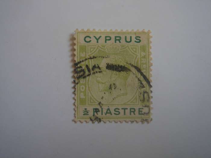 1924 Cyprus - King Edward VII SG118 used, stamped