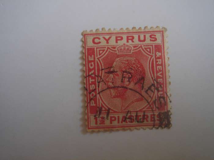 1924 Cyprus - King Edward VII SG120 used, stamped