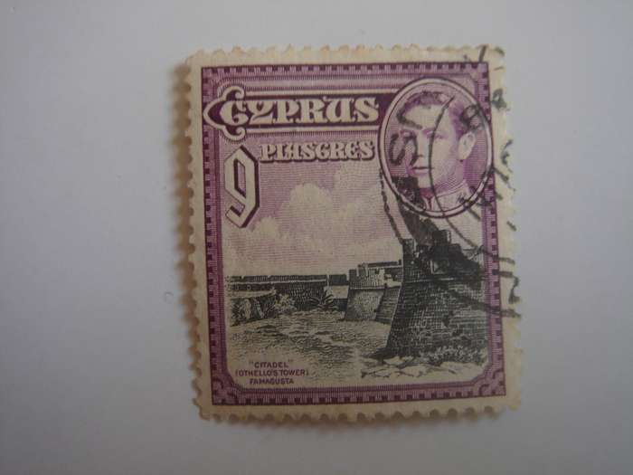 1938 Cyprus - Citadel Famagusta SG159 used, stamped