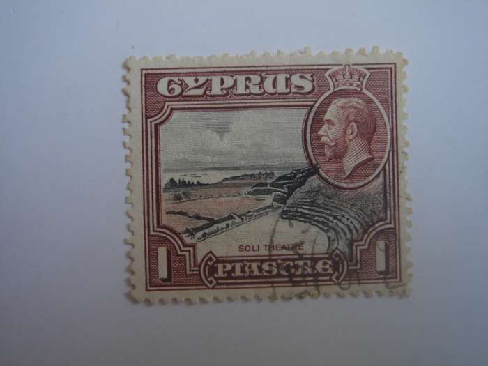 1934 Cyprus - Soli Theatre SG136 used, stamped