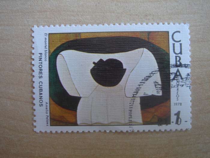 1978 Cuba - Painting SG2494 used, stamped
