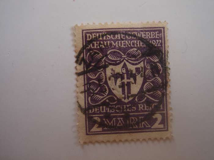 1922 Deutsches Reich MiNr 200 b used, stamped