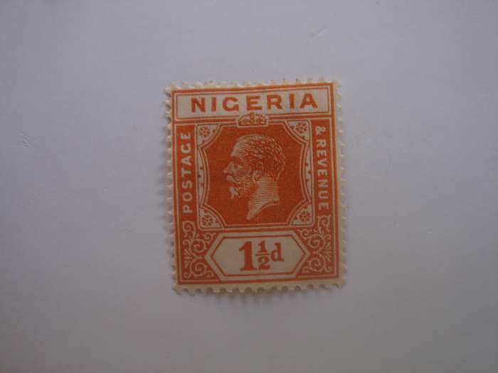 1914 Nigeria -King George V - SG26 mint, hinged