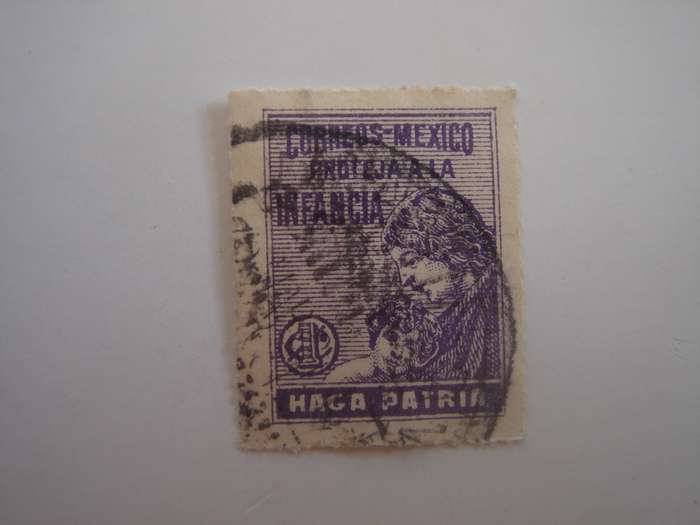 1929 Mexico - Child Welfare Tax SG459 used, stamped