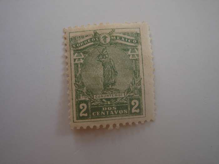 1915 Mexico - Statue of Cuauhtemoc SG294 mint, hinged