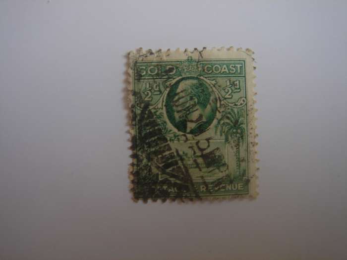 1928 Gold Coast - King George V - SG103 used, stamped