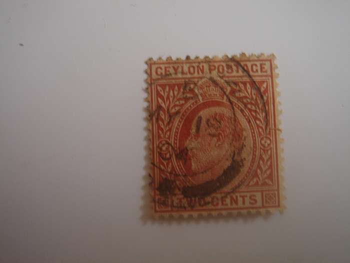 1903 Ceylon - King George V - SG277 used, stamped