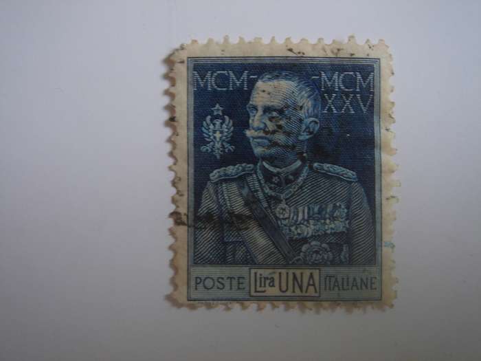 1925 Italia - Royal Jubilee SG189 used, stamped