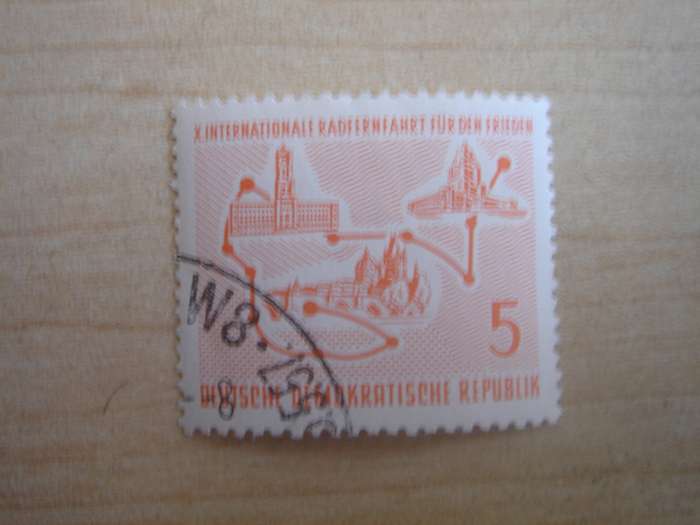 1957 DDR MiNr 568 used, stamped