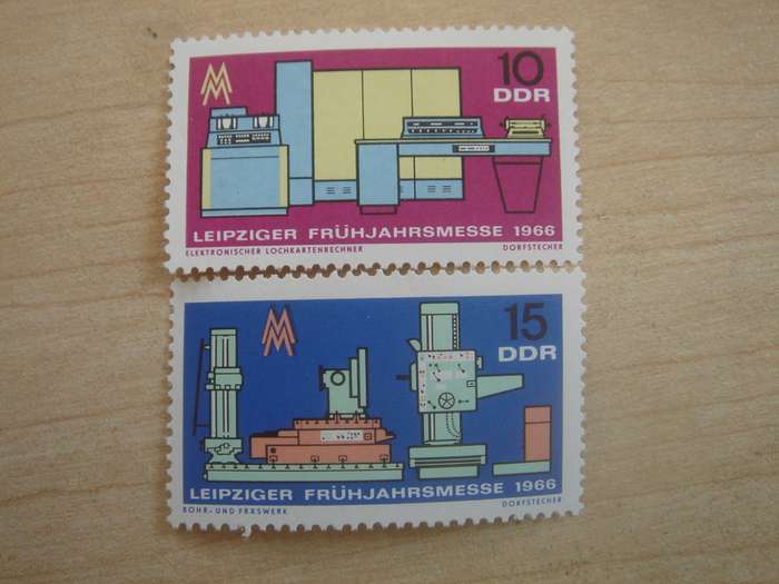 1966 DDR MiNr 1159-1160 MNH
