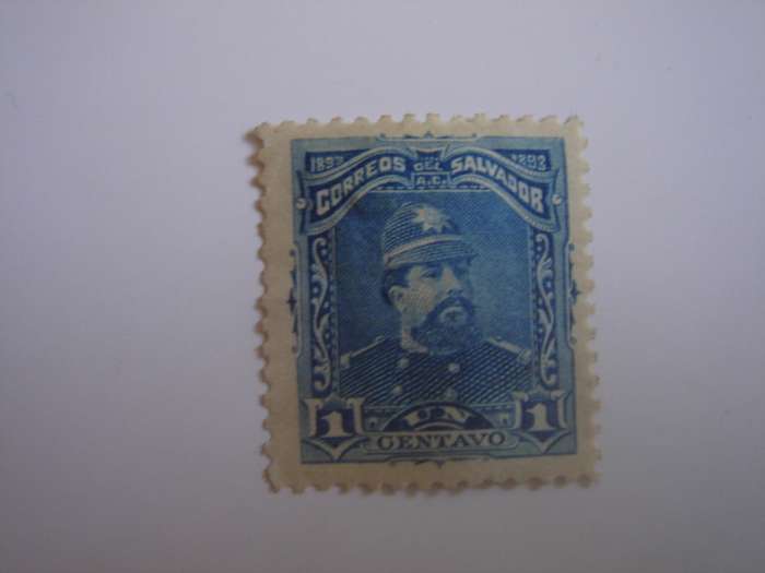 1893 El Salvador - General Ezeta - SG67 unused, hinged