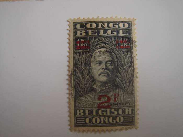 1931 Belgian Congo - HM Stanley SG173 used, stamped