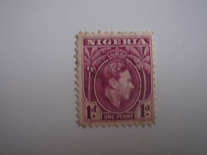 1938 Nigeria - King George VI - SG50b used, not stamped