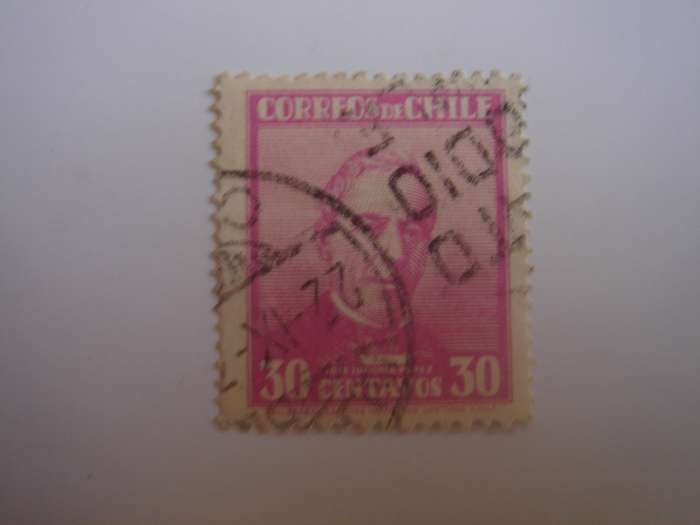 1931 Chile - Perez 30 ctvs - SG233 used, stamped