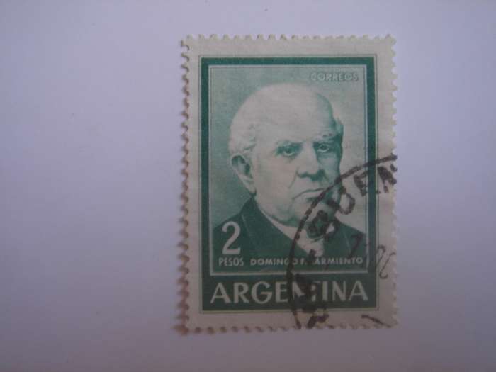 1962 Argentina - Sarmiento - SG1068 used, stamped