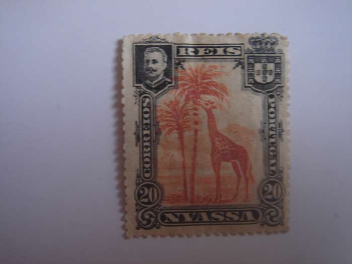 1921 Companhia do Nyassa SG109 used, not stamped