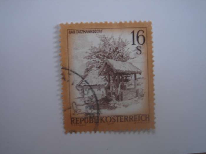 1977 Austria - Bad Taetzmannsdorf 16 S - SG1688a used, stamped