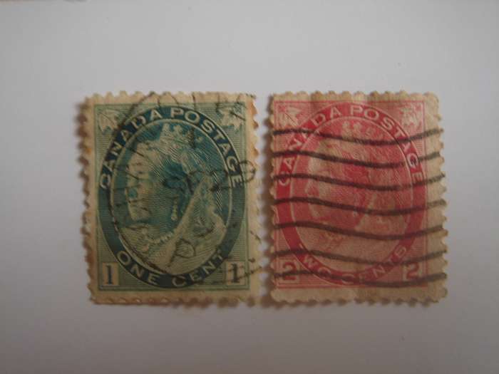 1898 Canada - Queen Victoria - SG151,155 used, stamped