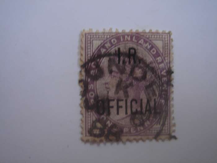 1882 Great Britain - Queen Victoria optd - SG O 3 used, stamped